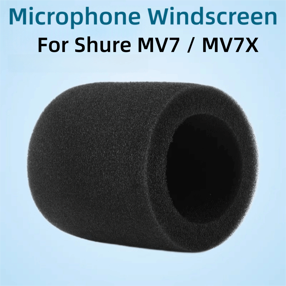 Zapasowa osłona mikrofonu, gąb – Shure Mic Mv7 recenzja i cena