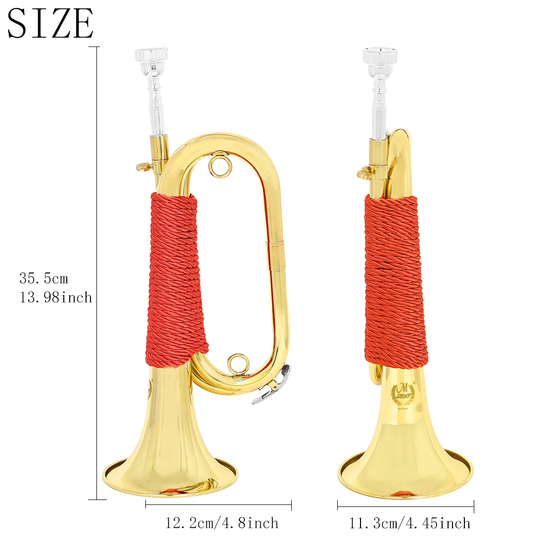 M MBAT Bugle Hiszpański Flugel – Musical Instrument Bugle recenzja i cena